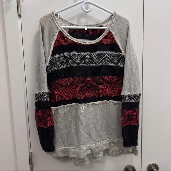 FREE PEOPLE 💯 % cotton sweater Women's S - Picture 3 of 9
